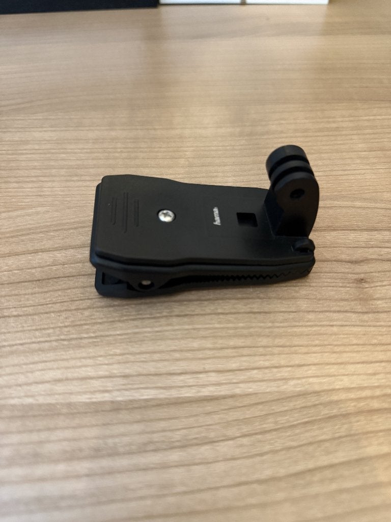 Hama bevestigingsclip voor GoPro / actioncamera, Eu, Eu, Ophalen of Verzenden, Zo goed als nieuw