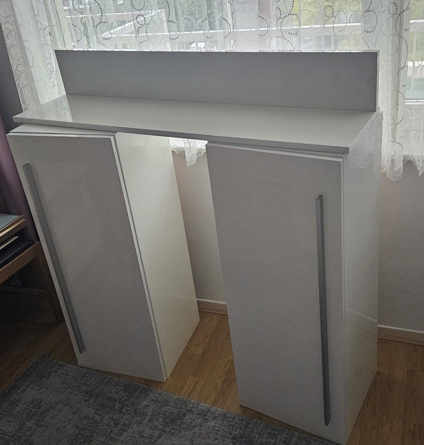 2 kasten en een plank, Huis en Inrichting, Ophalen, Gebruikt