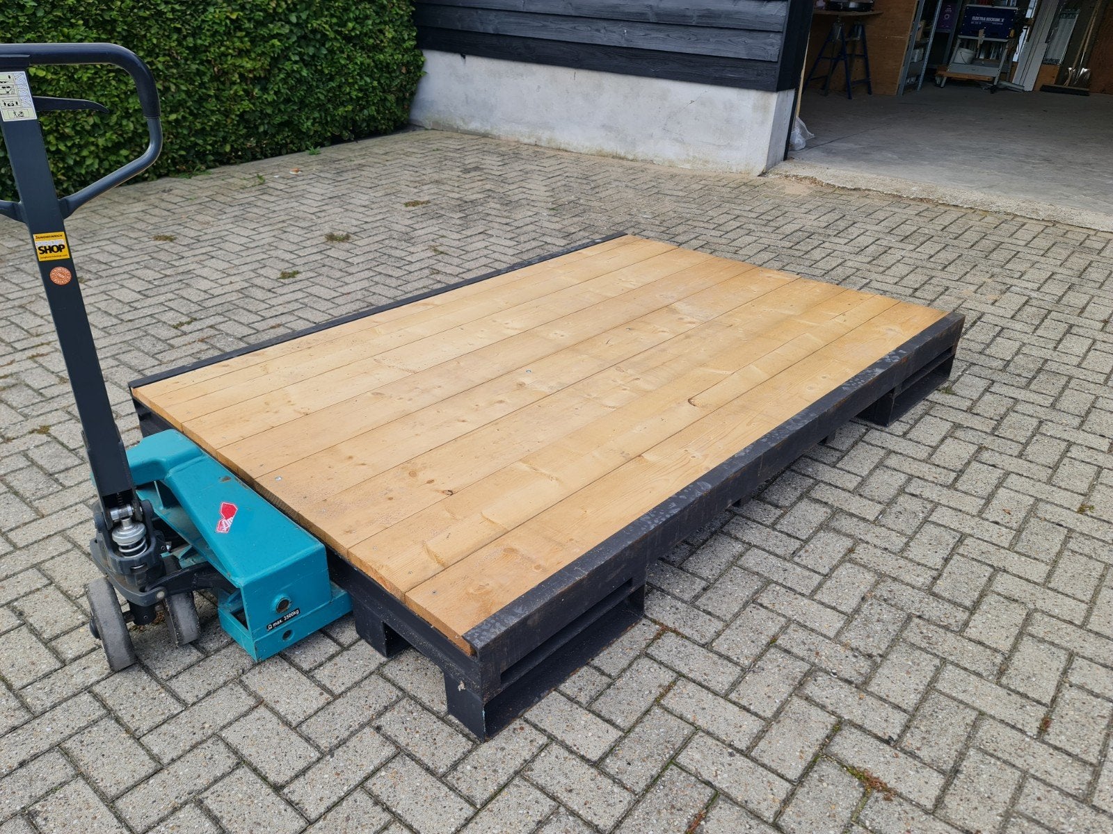 heavy duty pallet 5 ton, Ophalen, Zo goed als nieuw