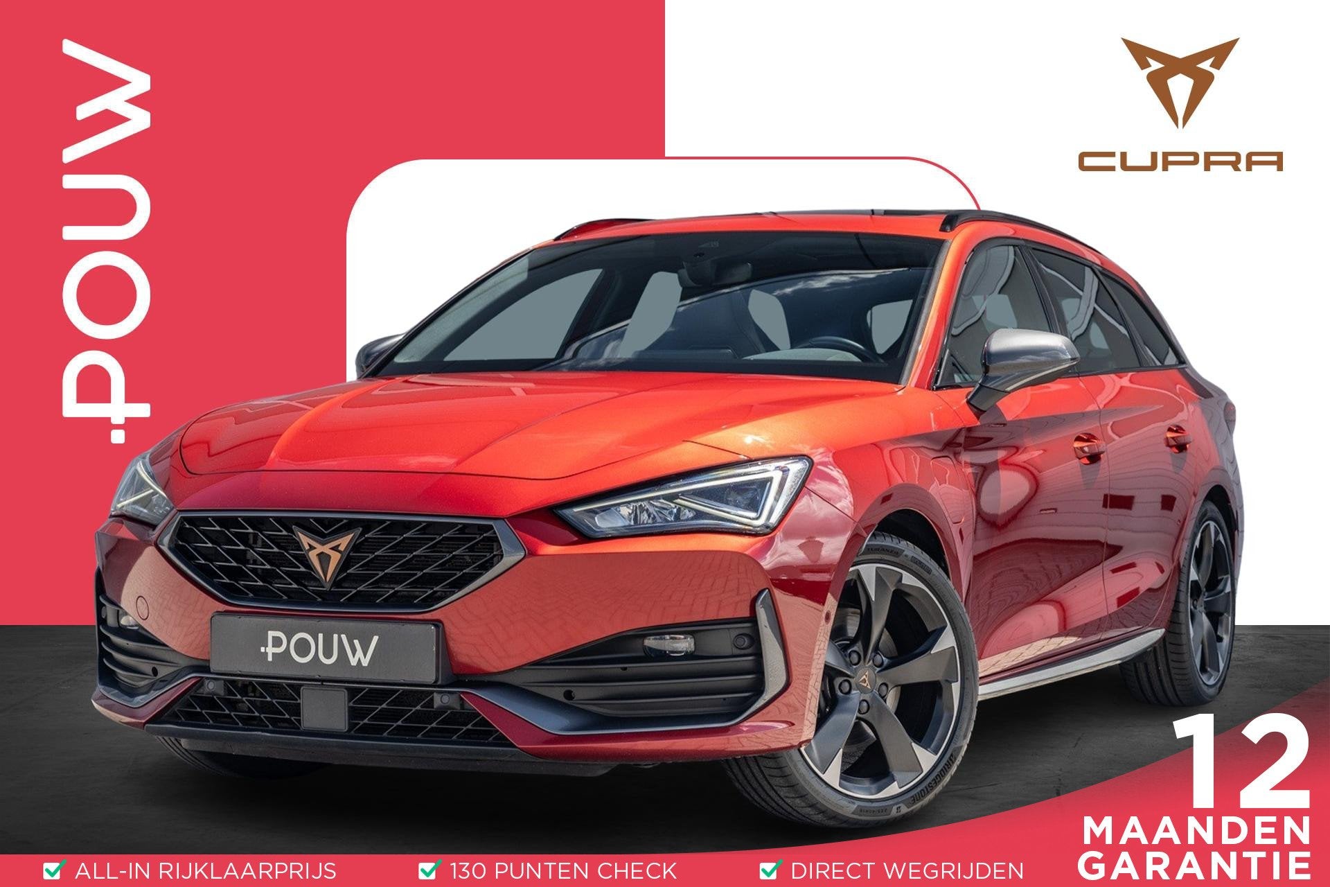 CUPRA Leon Sportstourer 1.4 e-Hybrid 204pk Business | SoH 94, Auto's, Cupra, 12 maanden, Stof, Gebruikt, 4 cilinders