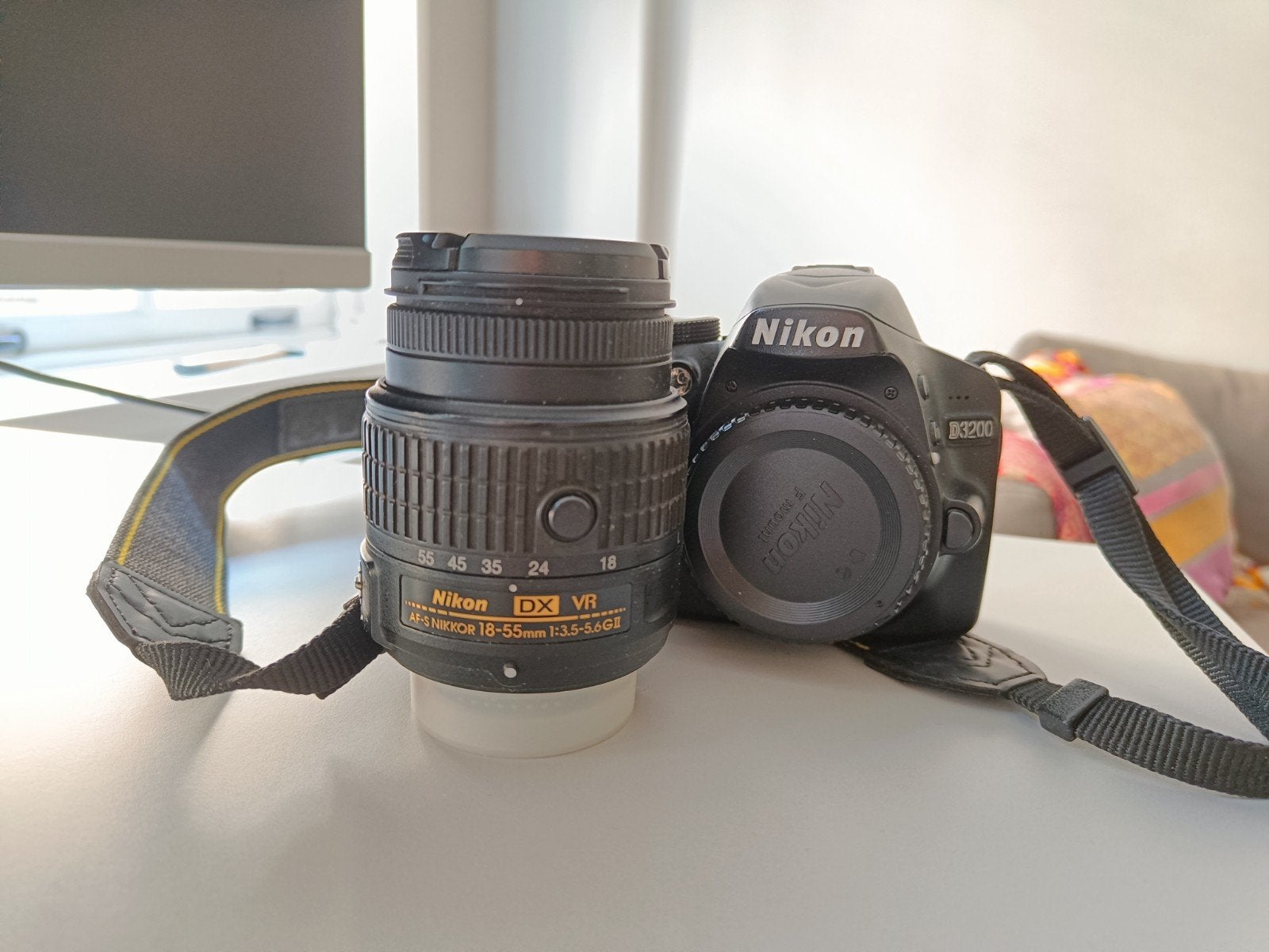 Nikon d3200, Ophalen of Verzenden, Zo goed als nieuw, Nikon, Geen optische zoom
