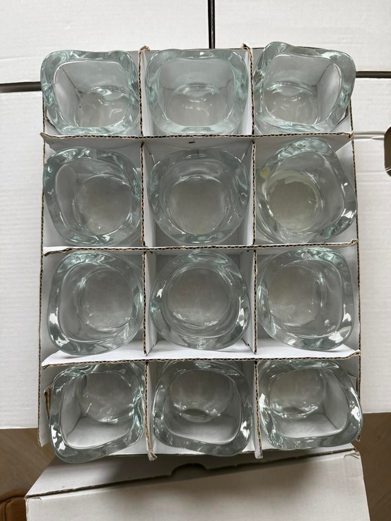 12x IKEA waxinelicht houder glas, Ophalen