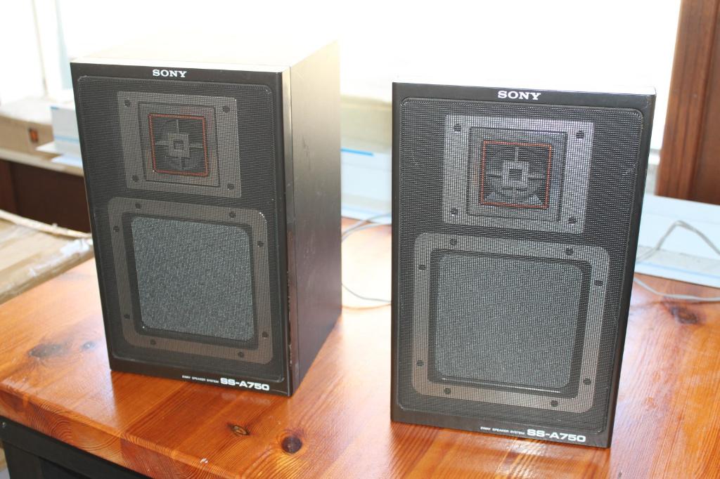 Sony SS-A750 stereo speaker set 2-way, Ophalen, Gebruikt, 60 tot 120 watt, Sony