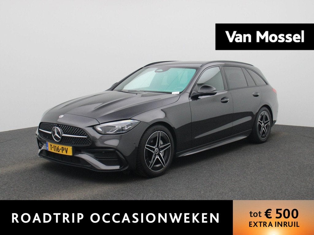 Mercedes-Benz C-klasse Estate 180 AMG Line | ACHTERUITRIJCAM, Auto's, Automaat, 12 maanden, Euro 6, 4 cilinders