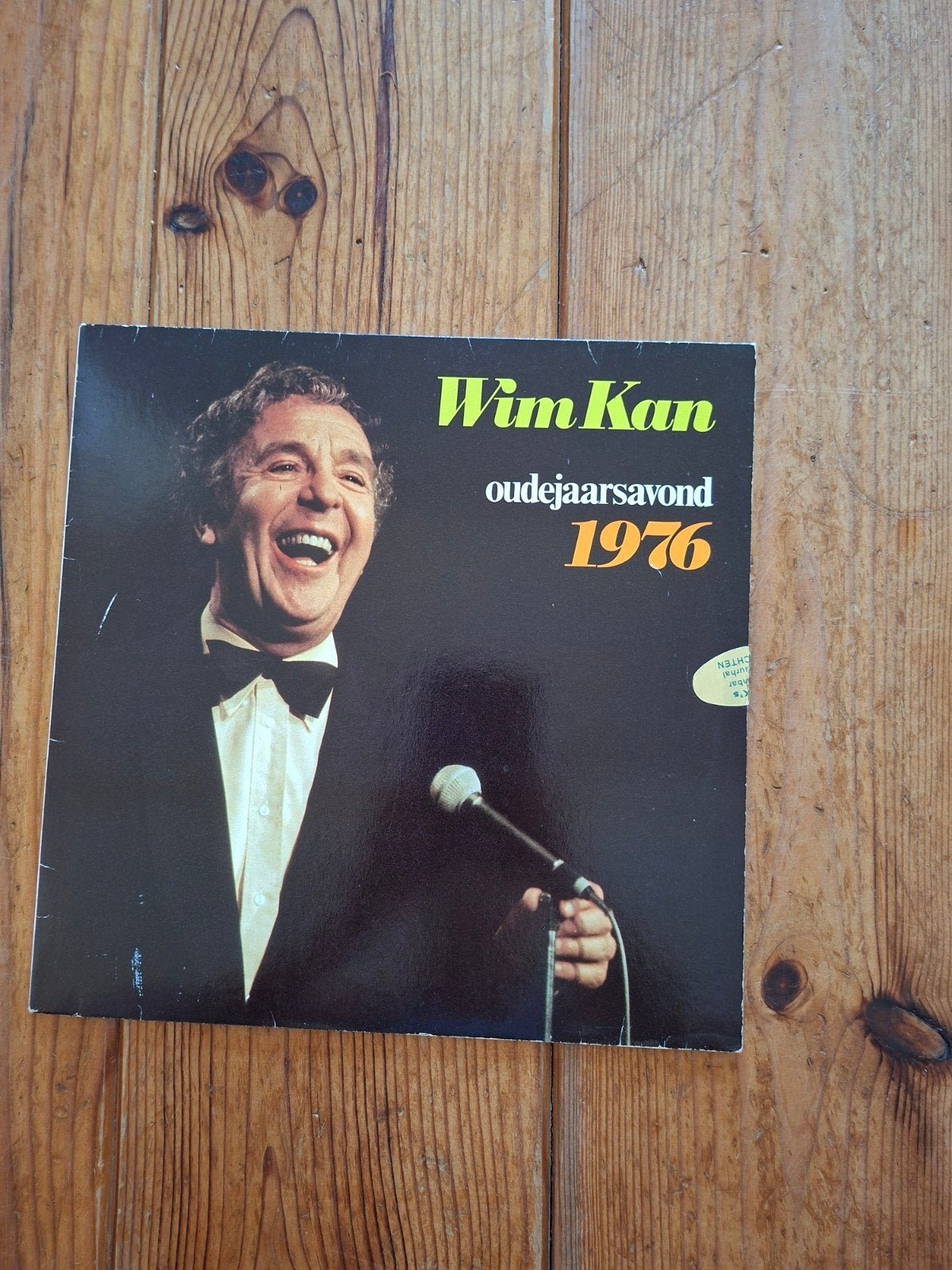 Wim Kan - Oudejaarsavond 1976 LP - Cabaret Klassieker, Ophalen of Verzenden