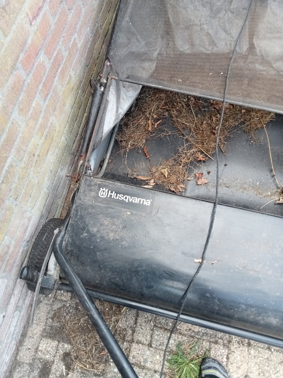 veegmachine, Ophalen of Verzenden, Gebruikt, Husqvarna