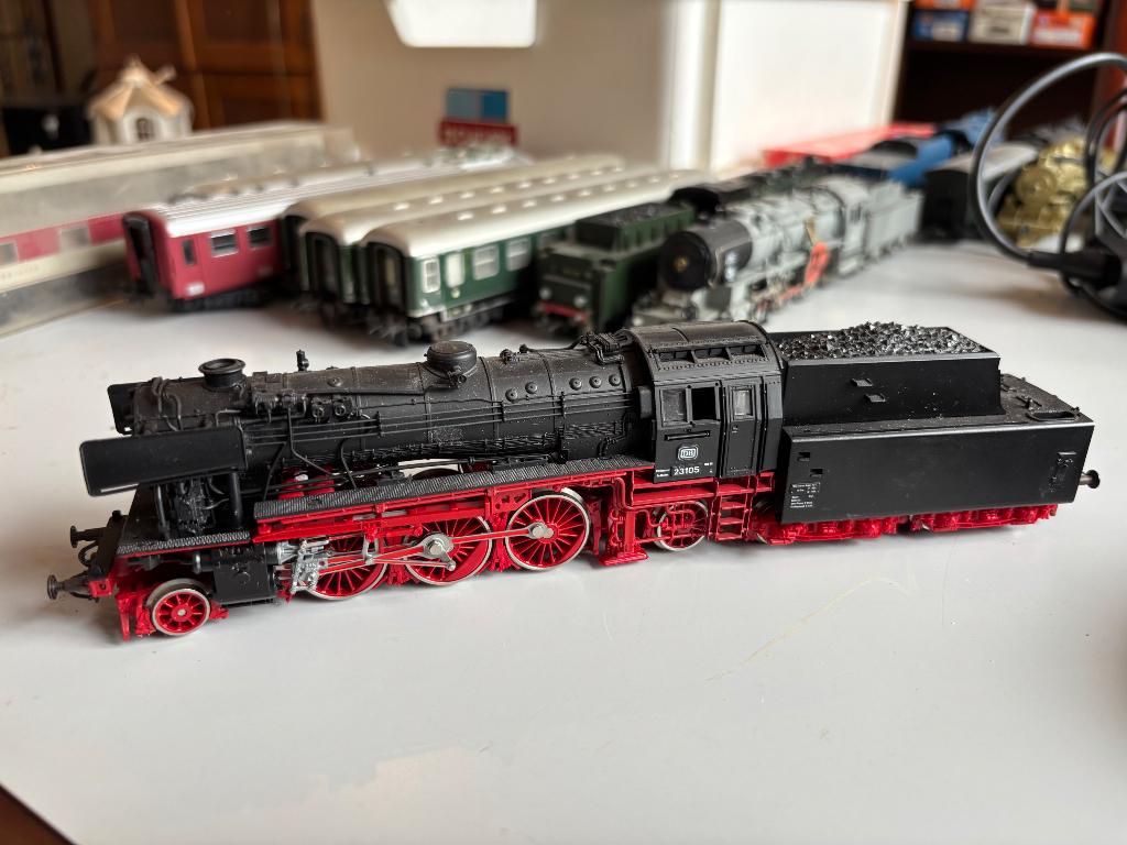 Roco 04120A H0 db br 23 2-6-2 stoom locomotief 23105, Ophalen of Verzenden, Gelijkstroom, Locomotief, Roco