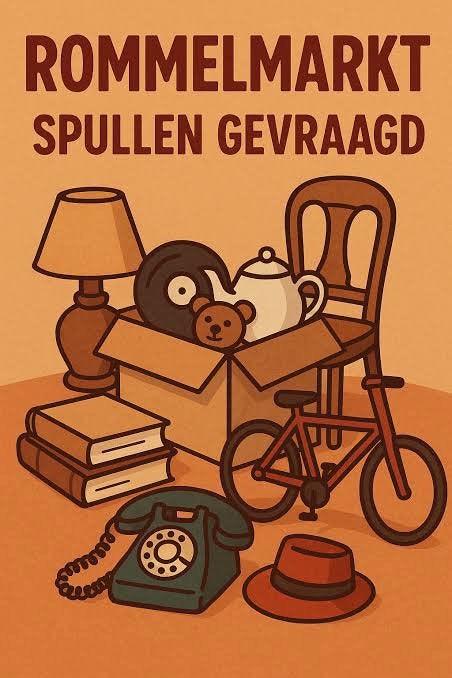 ️ Gezocht: Rommelmarktspullen, inboedels en andere spullen, Ophalen of Verzenden