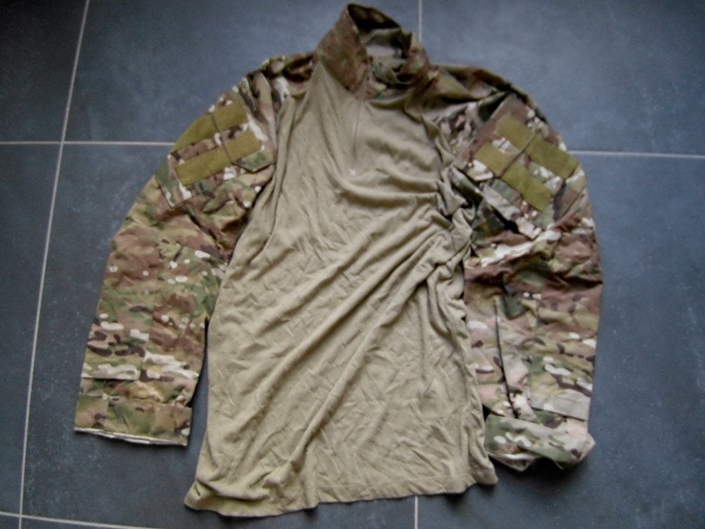 Crye Precision Combat Shirt G3 Permethrin Multicam Large Lng, Verzenden, Landmacht, Nederland, Kleding of Schoenen