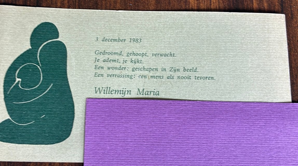 Rotterdam, 1983:::Willemijn, Ophalen, Zo goed als nieuw, Overige onderwerpen