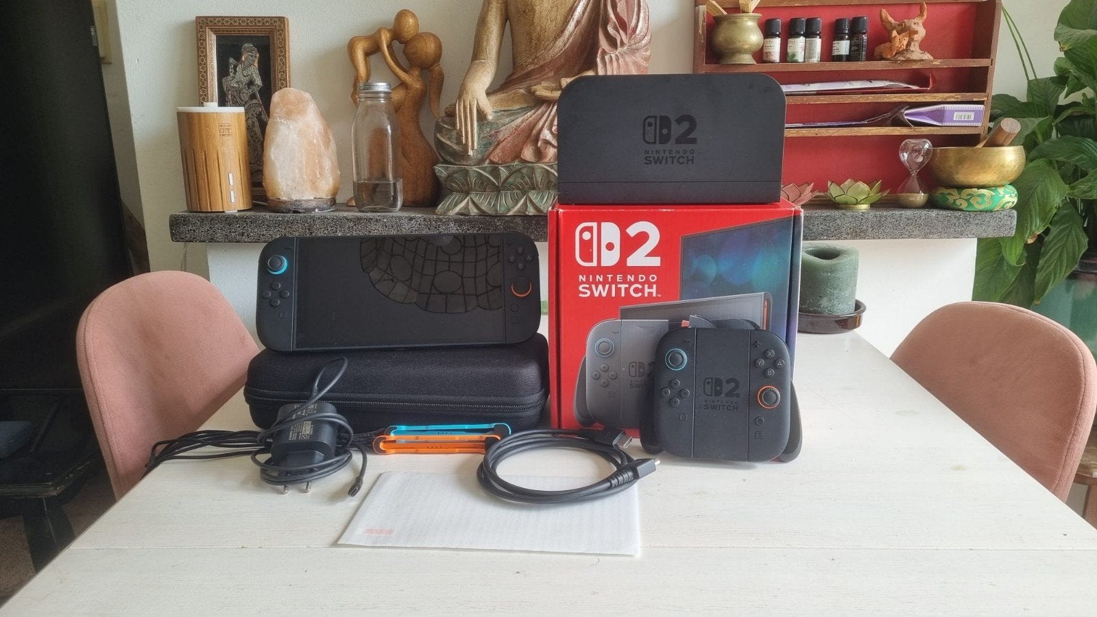Nintendo Switch 2 bijna niet gebruikt!, Ophalen, Zo goed als nieuw