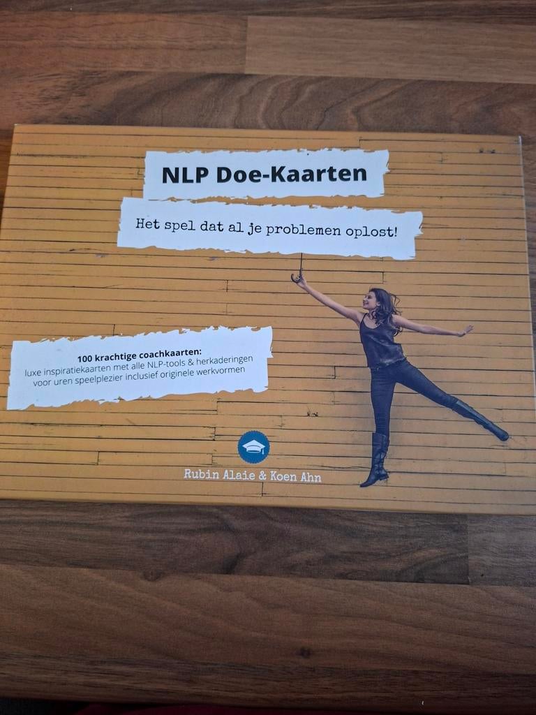Rubin Alaie - NLP Doe-kaarten, Boeken, Ophalen of Verzenden, Zo goed als nieuw, Rubin Alaie; Het Nlp College Opleidingscentrum
