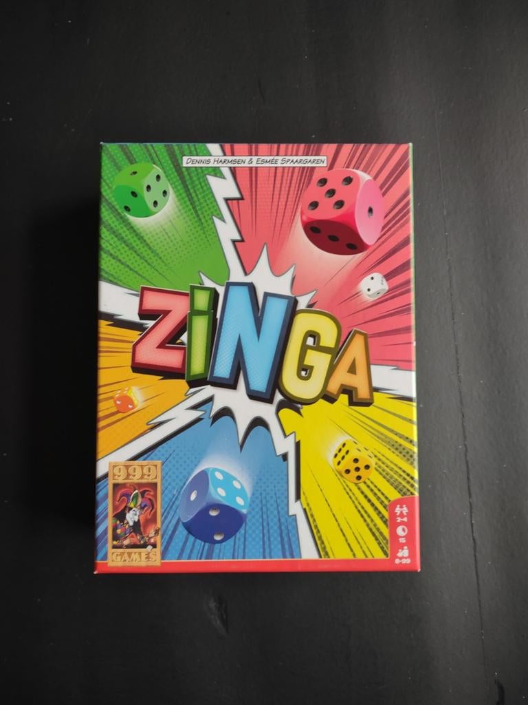 Zinga - ongespeeld! - 999 Games, Een of twee spelers, Ophalen of Verzenden, Nieuw, 999 Games