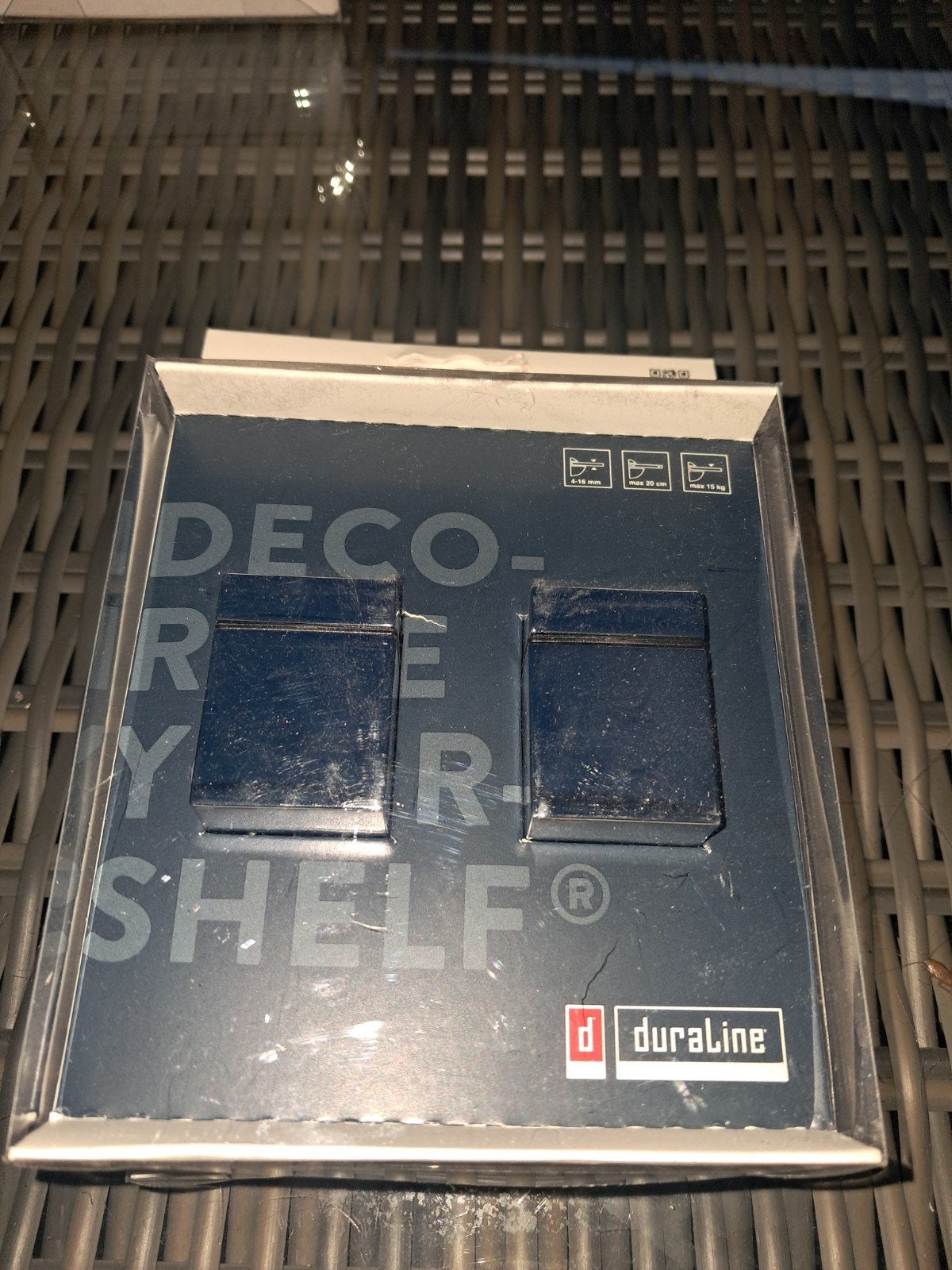 Duraline MiniCube Chrome plankdragers (meerdere op voorraad), Ophalen of Verzenden, Nieuw