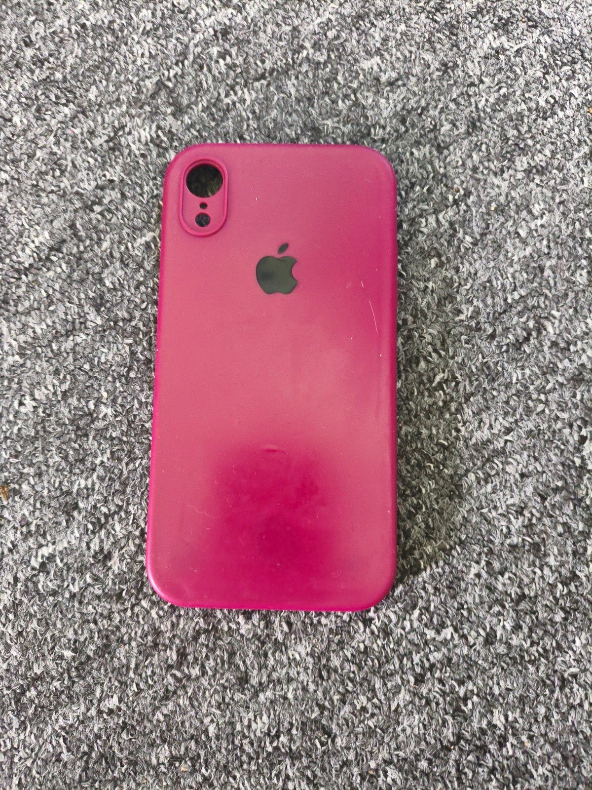 Originele rode iPhone Xr hoesje, Ophalen