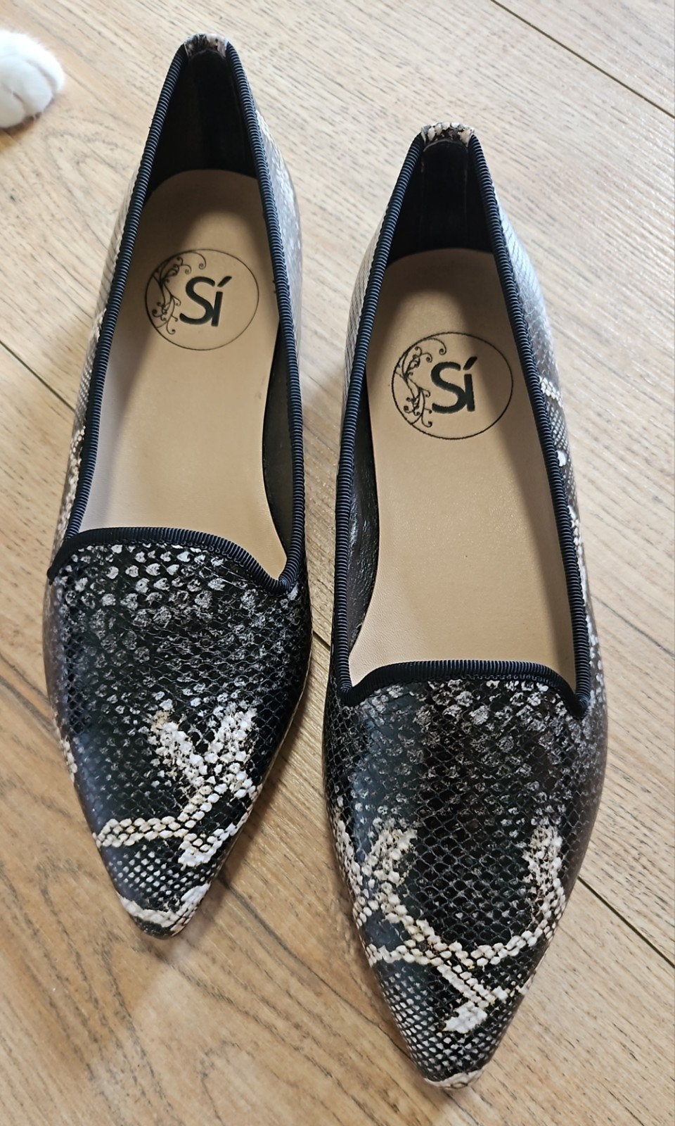 Nieuw Nieuwe SÍ leren loafers instappers maat 38, Ophalen, Nieuw, Zwart, Instappers