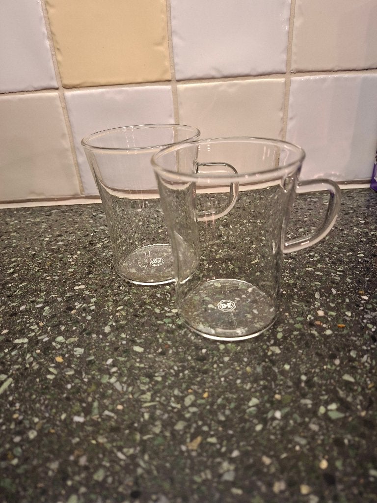Douwe Egberts glazen, Ophalen of Verzenden, Glas, Overige stijlen, Glas of Glazen