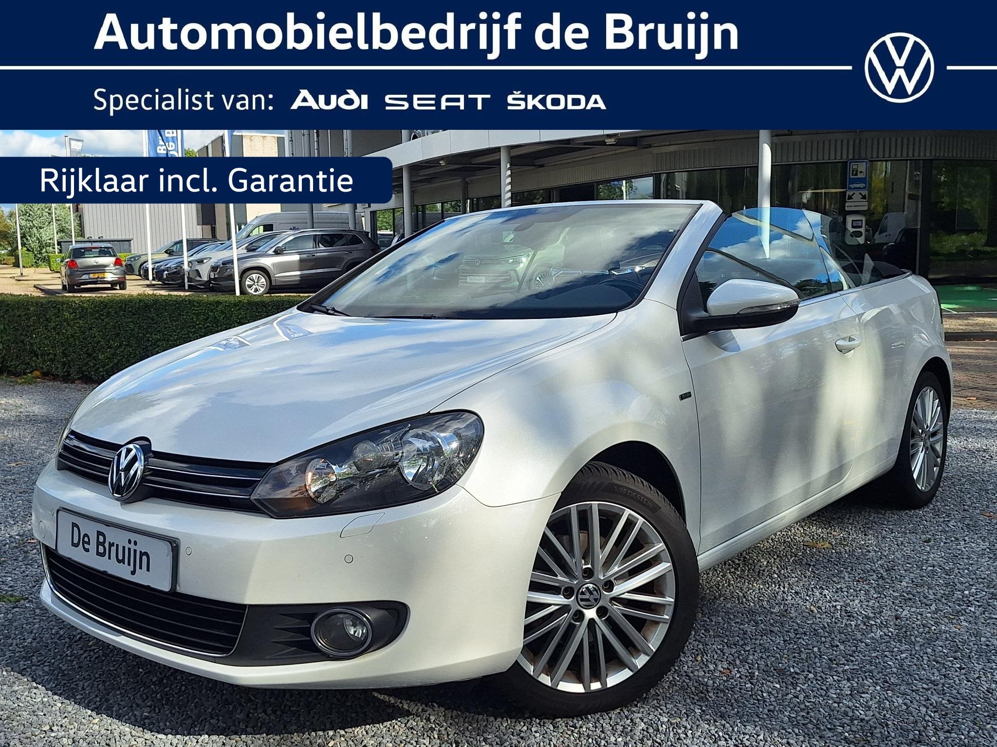Volkswagen Golf Cabriolet 1.2 TSI 105pk Cup (Trekhaak,Clima,, 12 maanden, Stof, Euro 6, 4 cilinders