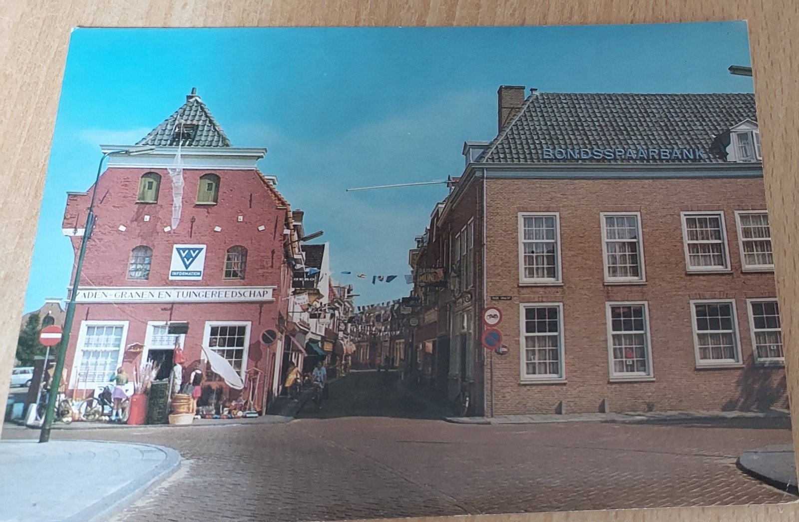 weesp, slijkstraat ca 1980, Ophalen of Verzenden, 1980 tot heden, Ongelopen, Noord-Holland