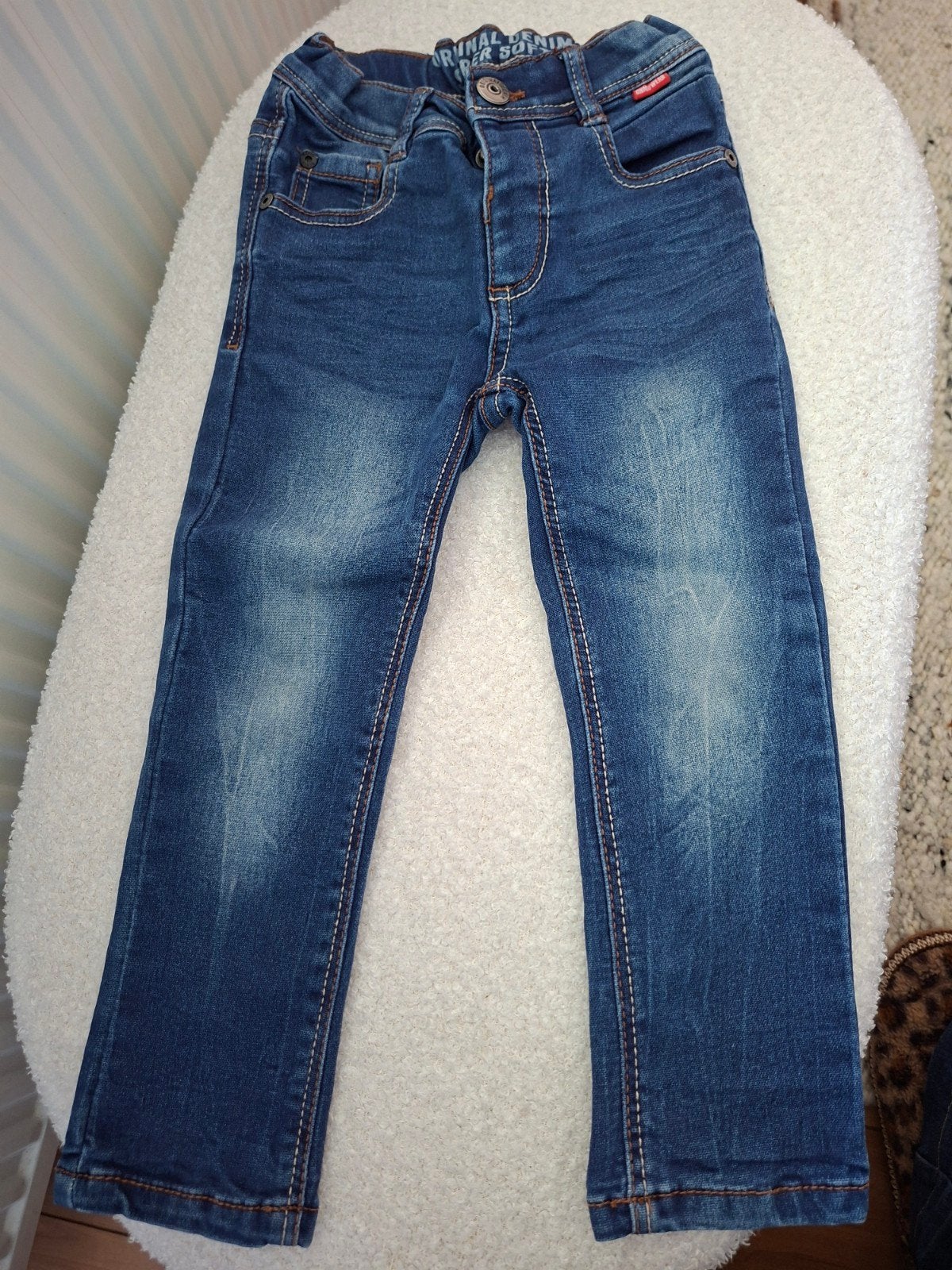 spijkerbroek stretch maat 92. DNM wear., Broek, Gebruikt, Jongen of Meisje, DNM wear