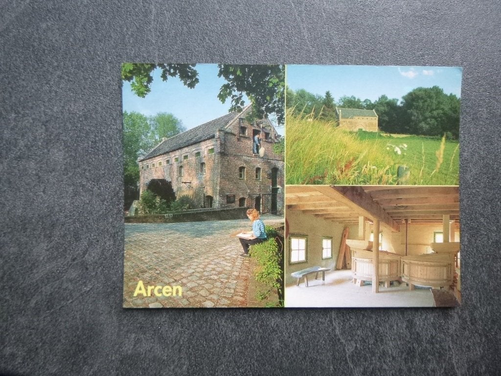 Arcen, de Wijmarsche watermolen/interieur, Verzenden, 1980 tot heden, Gelopen, Noord-Brabant