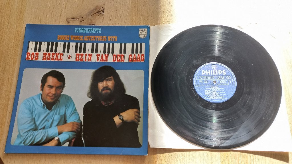 rob hoeke & hein van der gaag               fingerprints, LP, Gebruikt, Overige genres, Ophalen of Verzenden