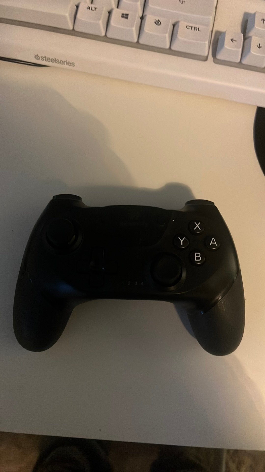 Controller zwart voor nintendo, Ophalen of Verzenden, Gebruikt, Controller