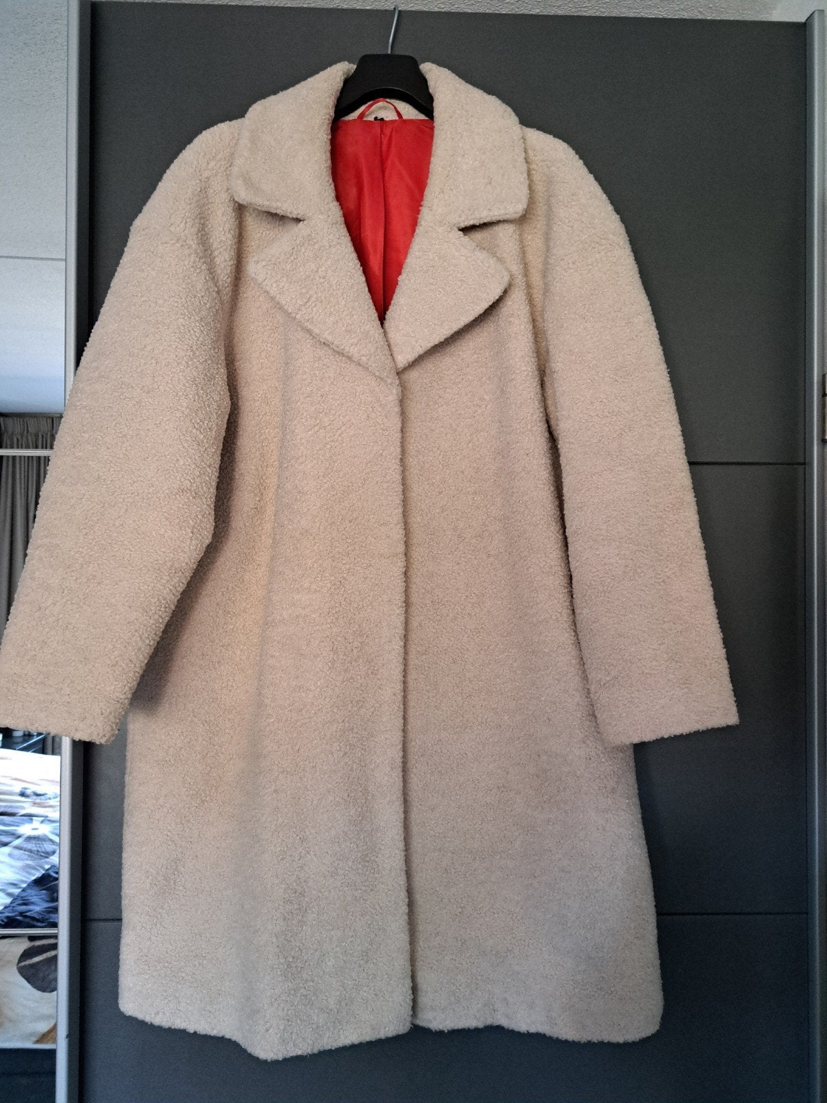 Teddy jas Hema XL, Beige, Maat 46/48 (XL) of groter, Ophalen of Verzenden, Gedragen