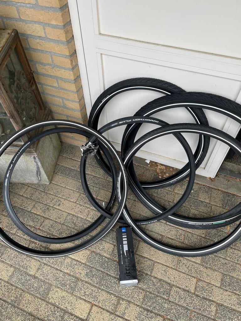 Schwalbe Marathon Plus fietsbanden (diverse maten), Elektrische fiets, Band, Nieuw, M