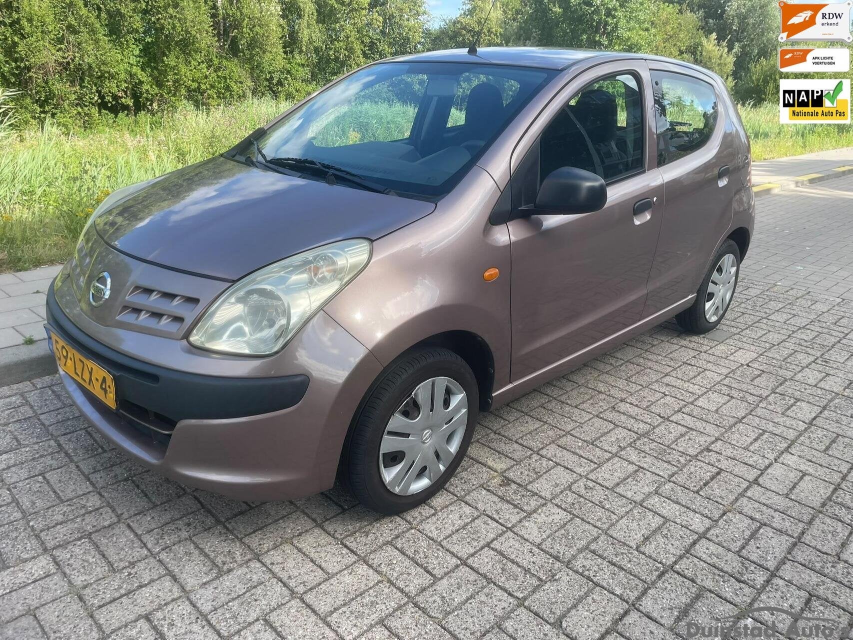 Nissan Pixo 1.0 Look|Zeer lage km Nap|Stuurbekr|5drs, Voorwielaandrijving, Euro 5, 200 kg, 4 stoelen