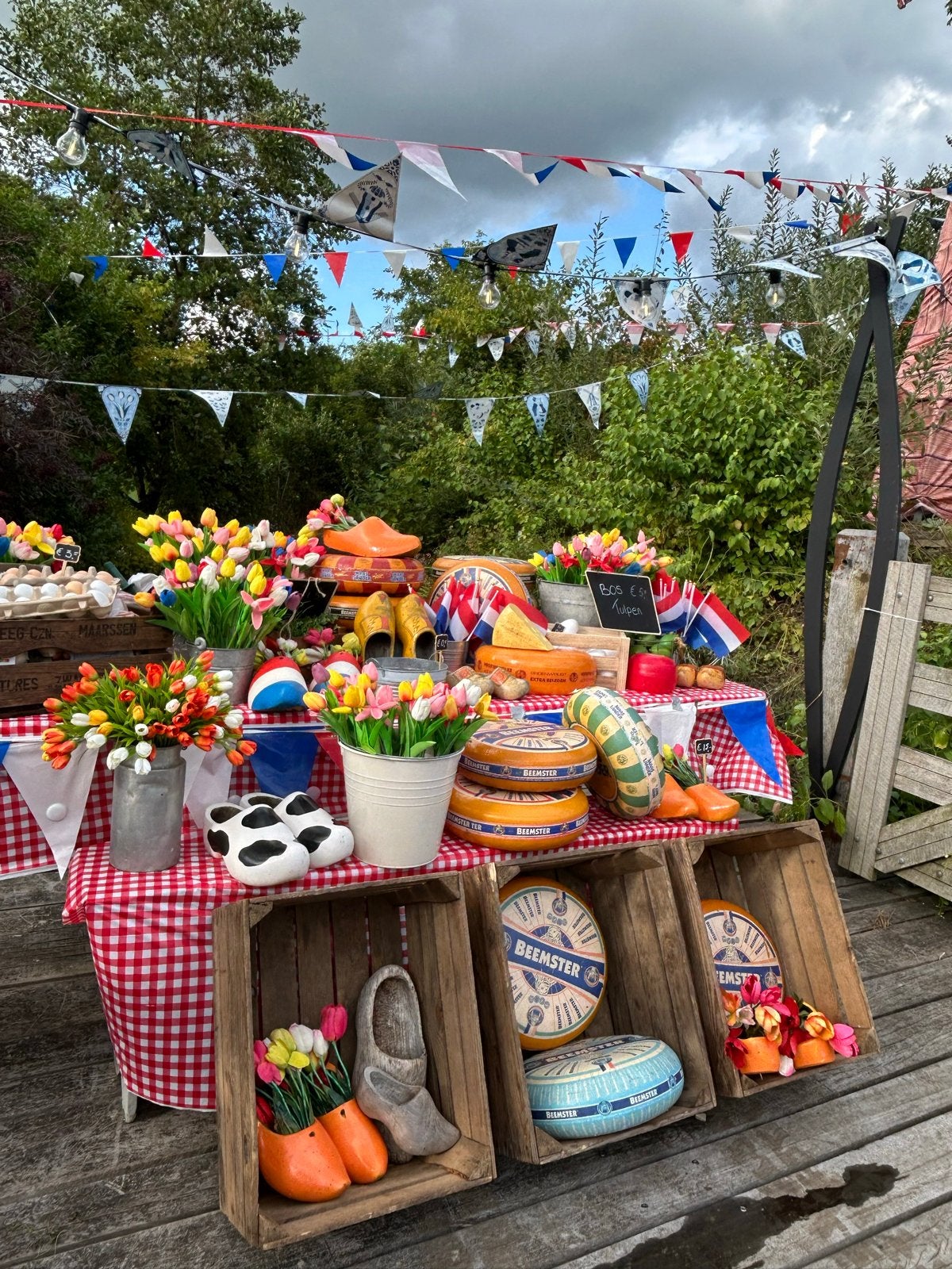 hollandse decoratie items, Ophalen
