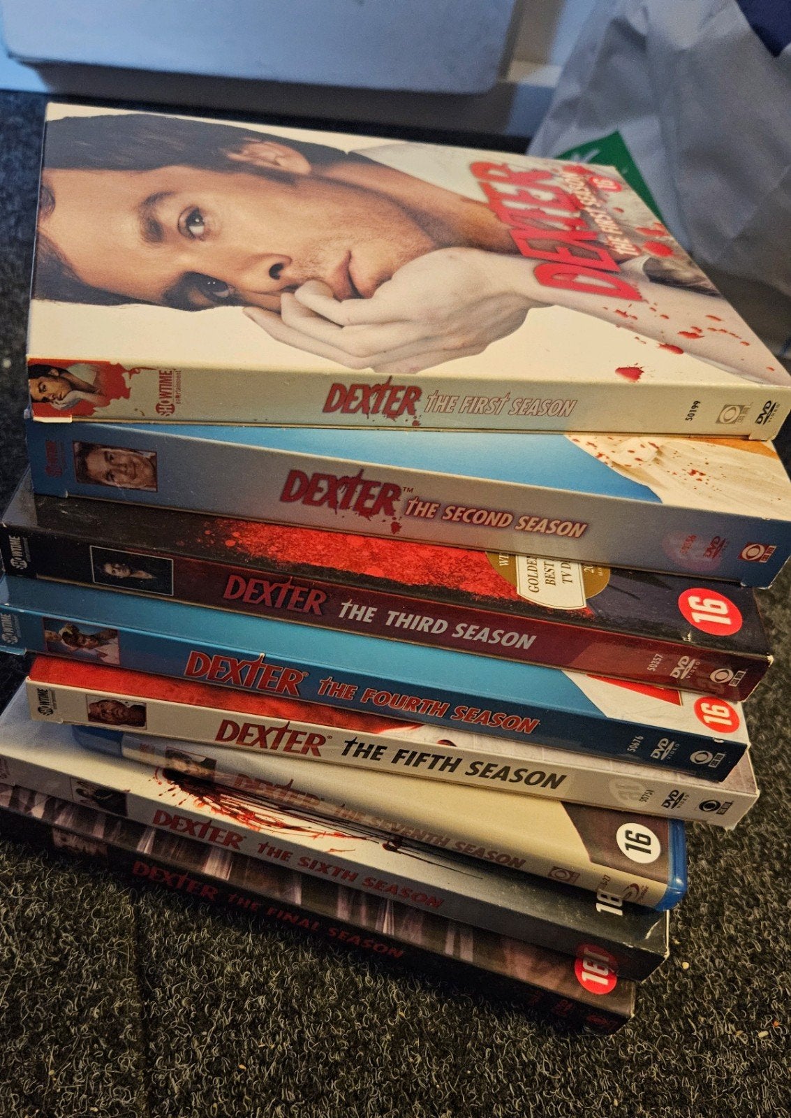 Dexter - Complete serie (seizoen 1-8) - Seizoen 7 op Blu-Ray, Vanaf 16 jaar, Overige genres, Nederlands, Ophalen of Verzenden