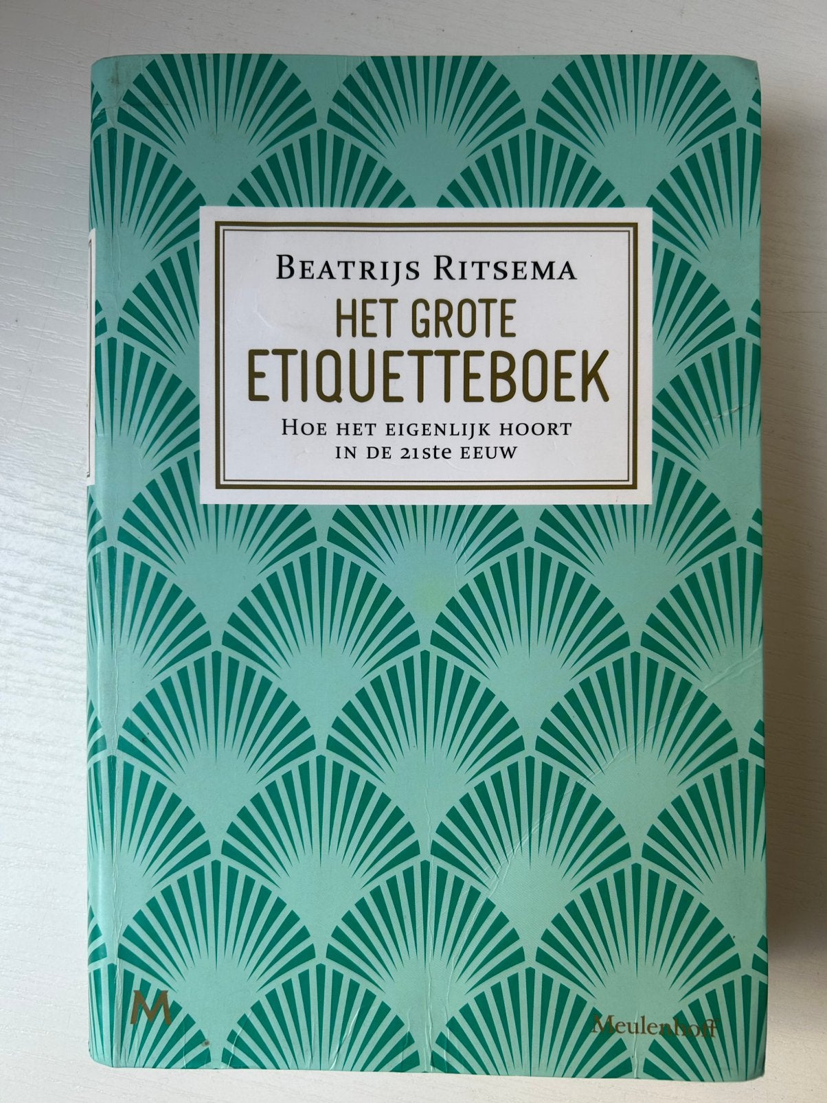 Beatrijs Ritsema - Het grote etiquetteboek, Ophalen of Verzenden, Gelezen, Beatrijs Ritsema