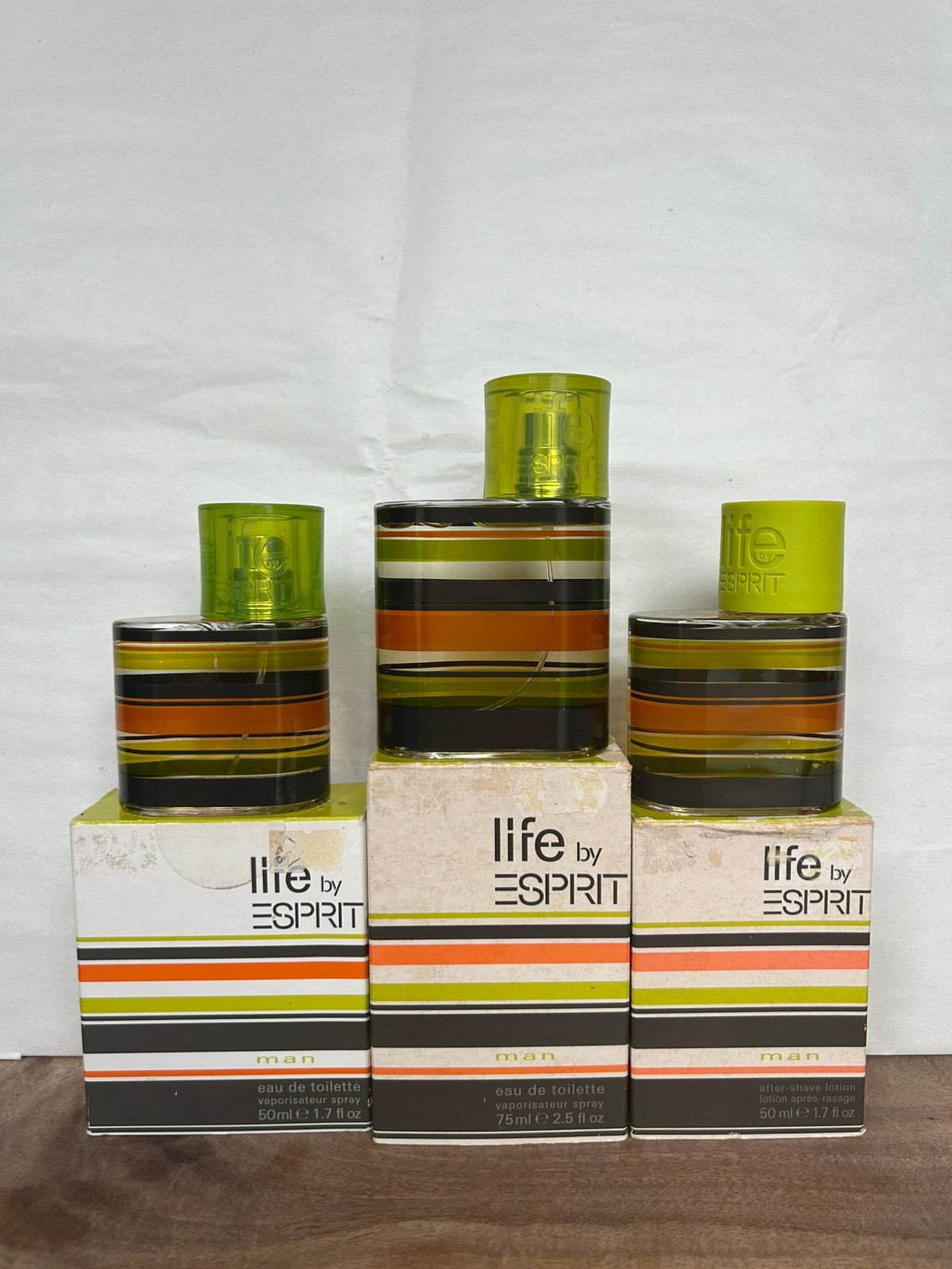 3x life by esprit man totaal 175ml edt/after shave, Ophalen of Verzenden, Nieuw