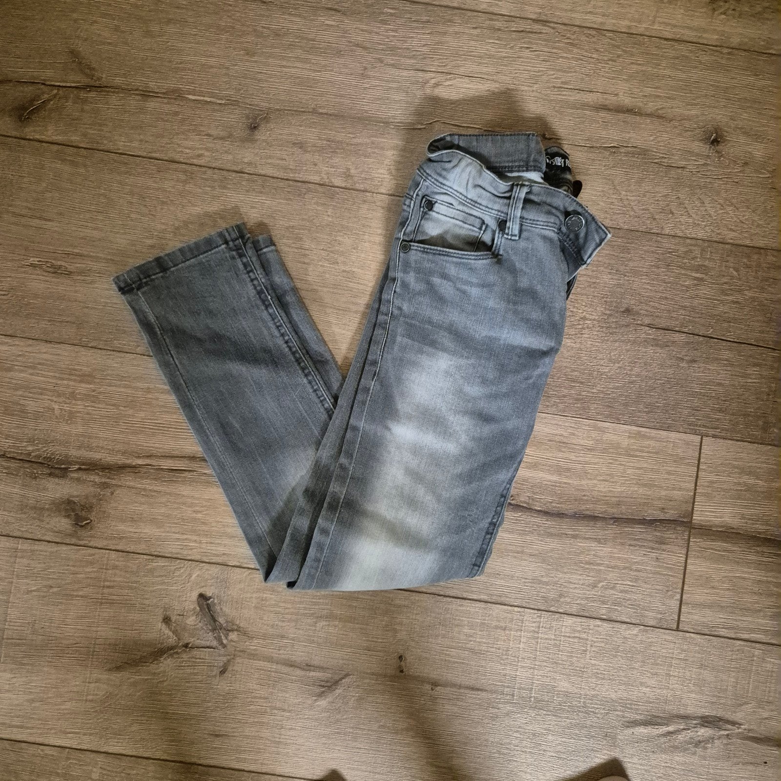 Street Rebel Jeans - Grijs - Maat 134/140, Kinderen en Baby's, Broek, Gebruikt, Ophalen of Verzenden, Jongen