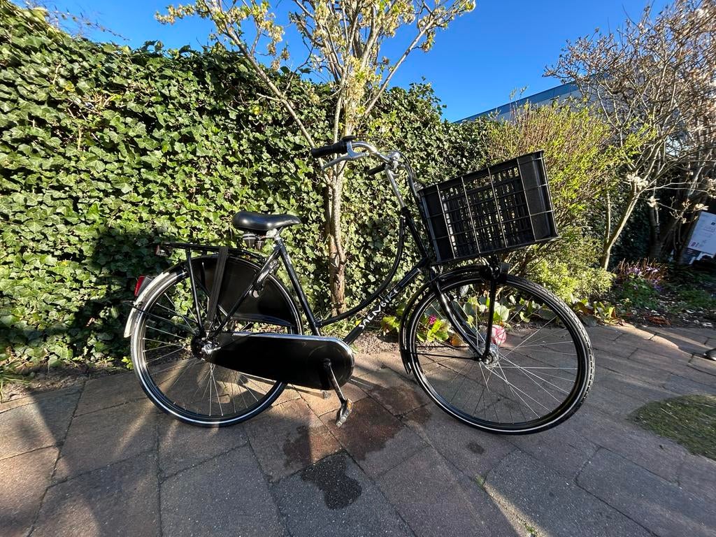 Azor Saenbike transportfiets, 57 inch, 3 versnellingen, met, Gebruikt, Versnellingen, 56 cm of meer, Trommelrem
