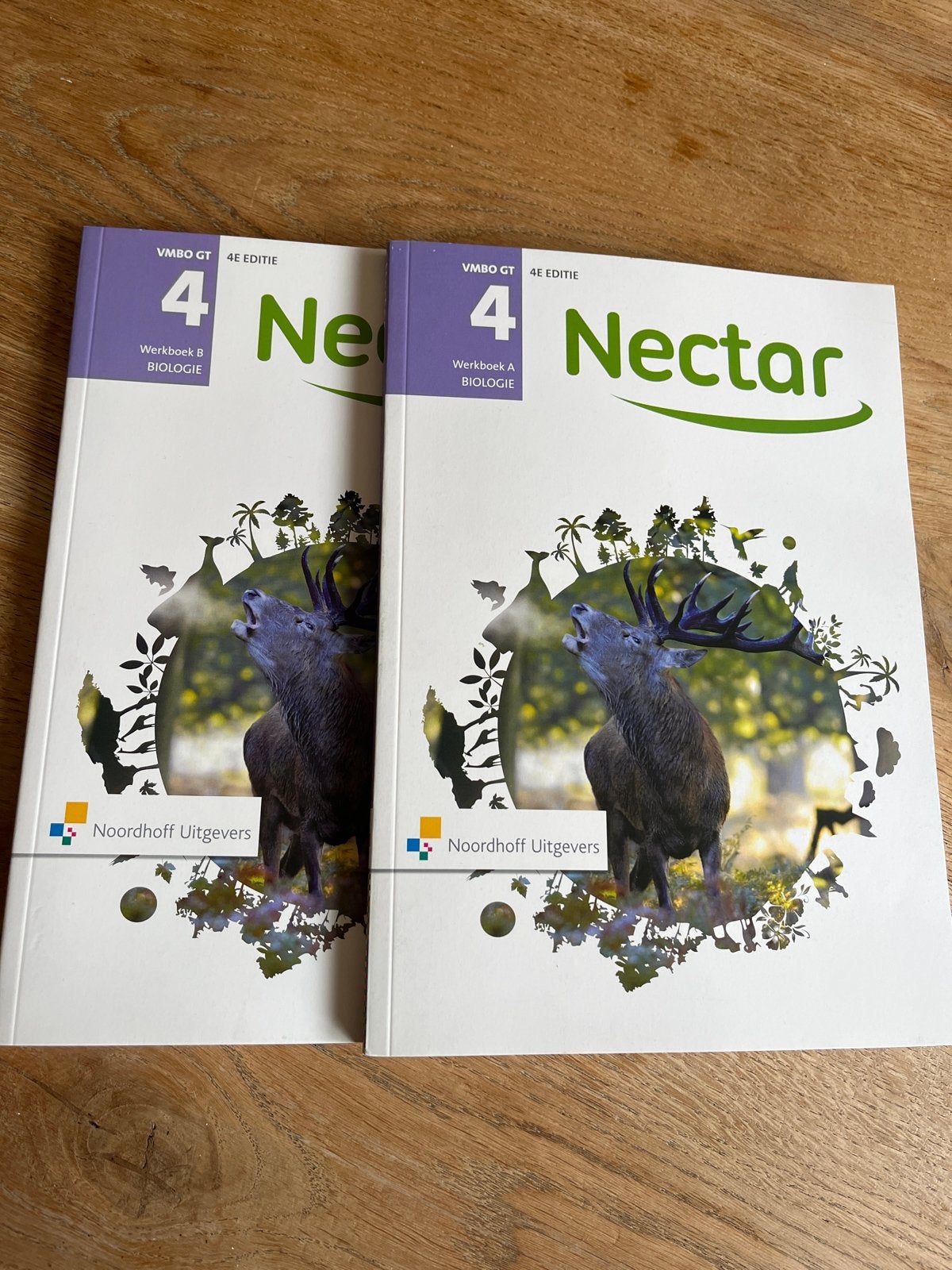 Nectar Biologie Werkboeken VMBO GT 4e editie (A en B), Ophalen of Verzenden, Gelezen, VMBO, Biologie