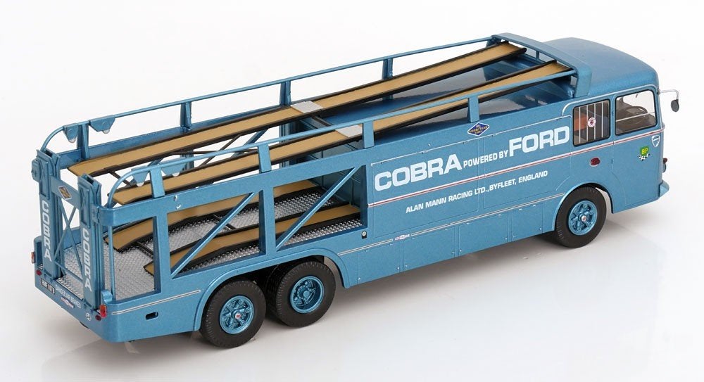 IXO 1:43 Fiat Bartoletti 306/2 Renntransporter, blauw, Overige merken, -, Nieuw, Ophalen of Verzenden