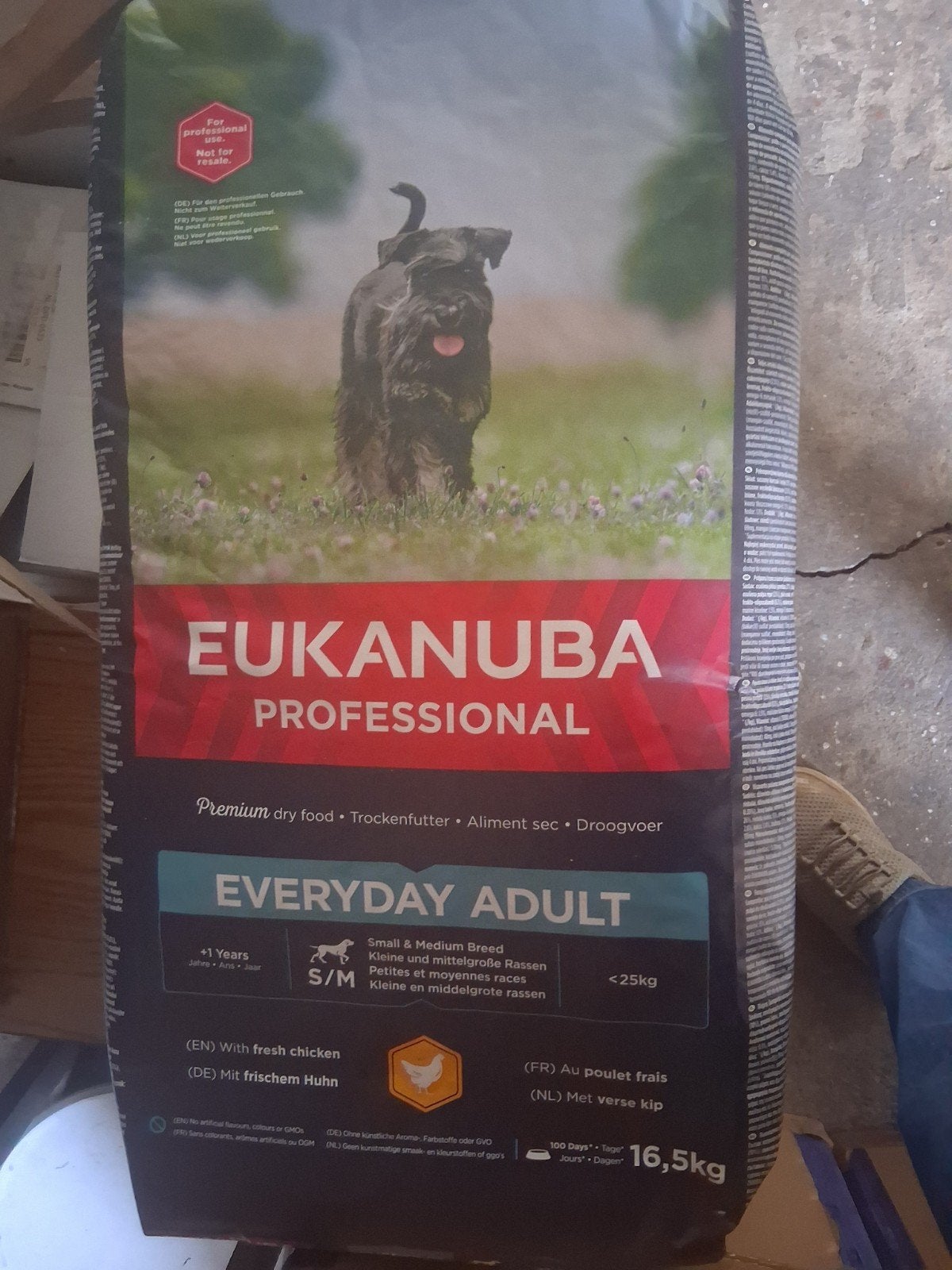 eukanuba professional 16.5 kg, Dieren en Toebehoren, Ophalen, Hond