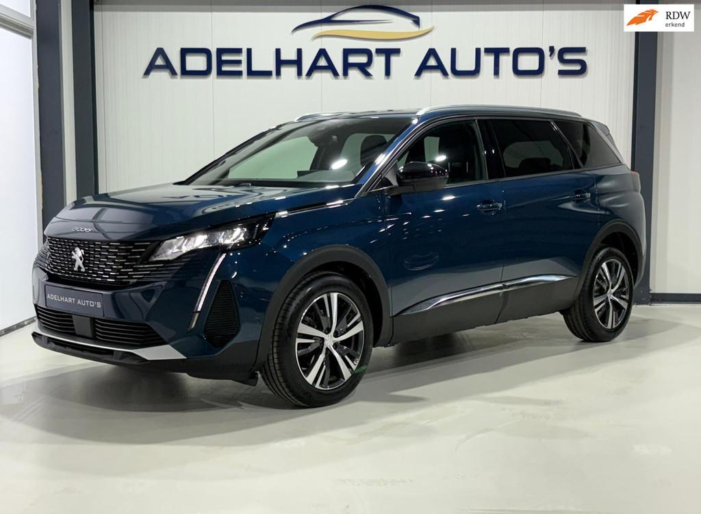 Peugeot 5008 1.2 PureTech 7 pers Allure Pack Business Automa, 15 km/l, Gebruikt, Zwart, 1199 cc
