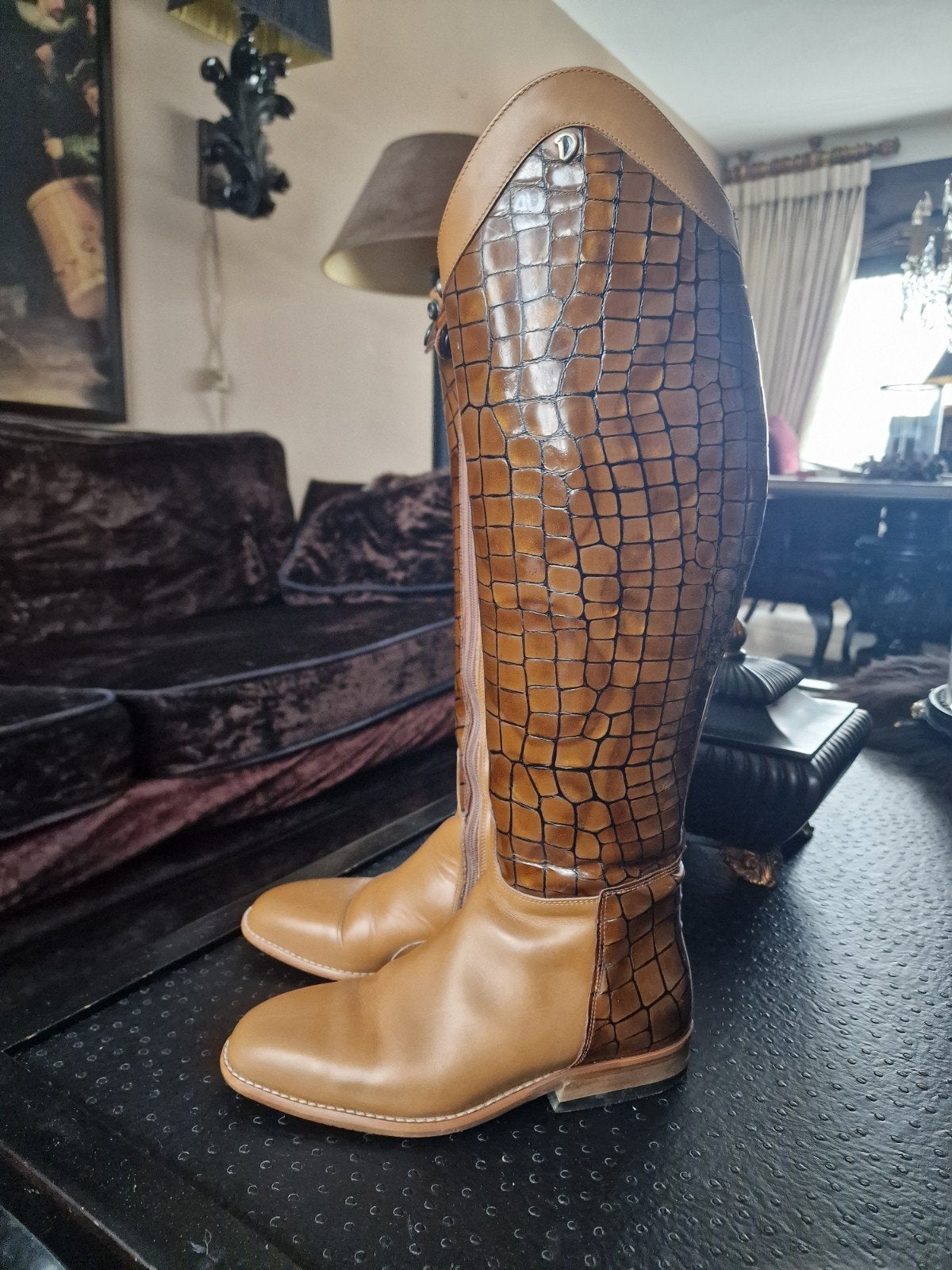 Derby rijlaarzen mt 38, Dieren en Toebehoren, Ophalen of Verzenden, Dressuur, Schoeisel
