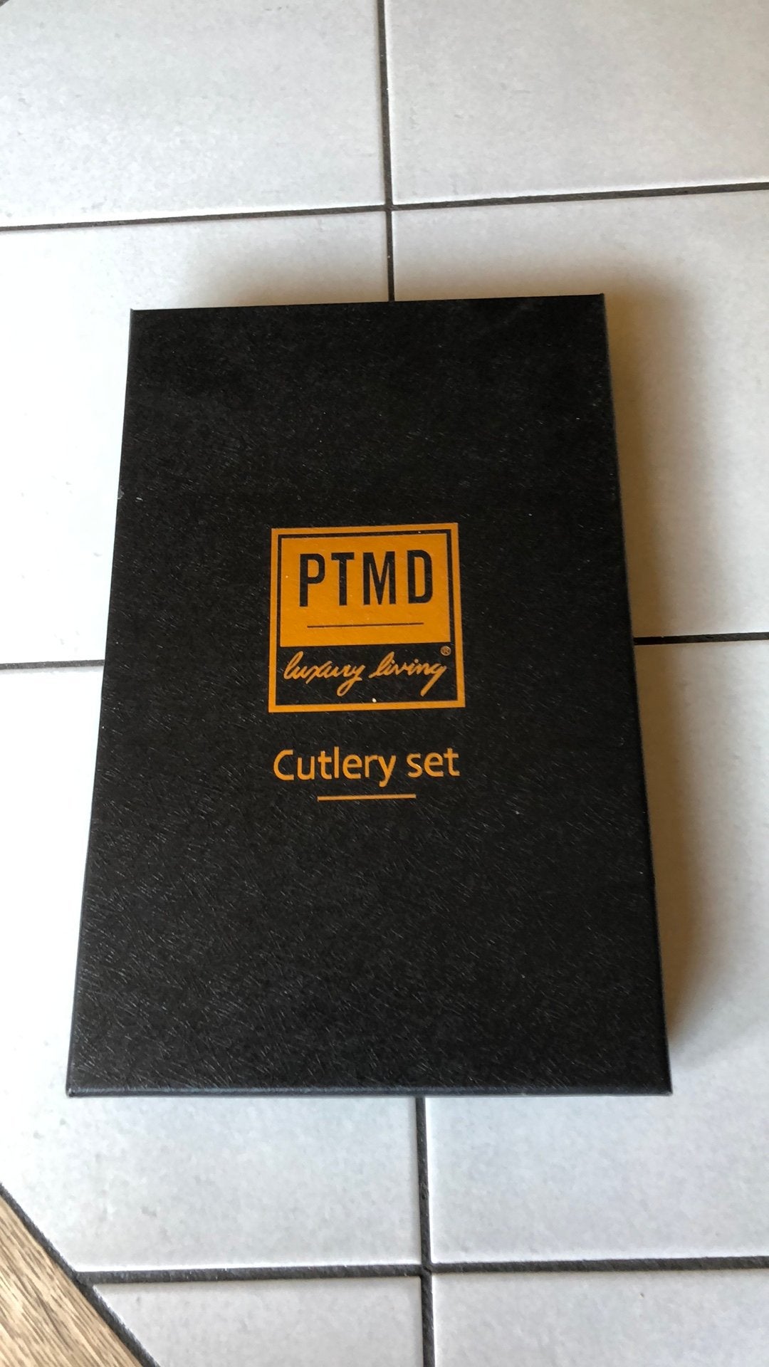 PTMD 3 delige Cutlery set nieuw, Bestekset, Overige typen, Ophalen of Verzenden, Zo goed als nieuw