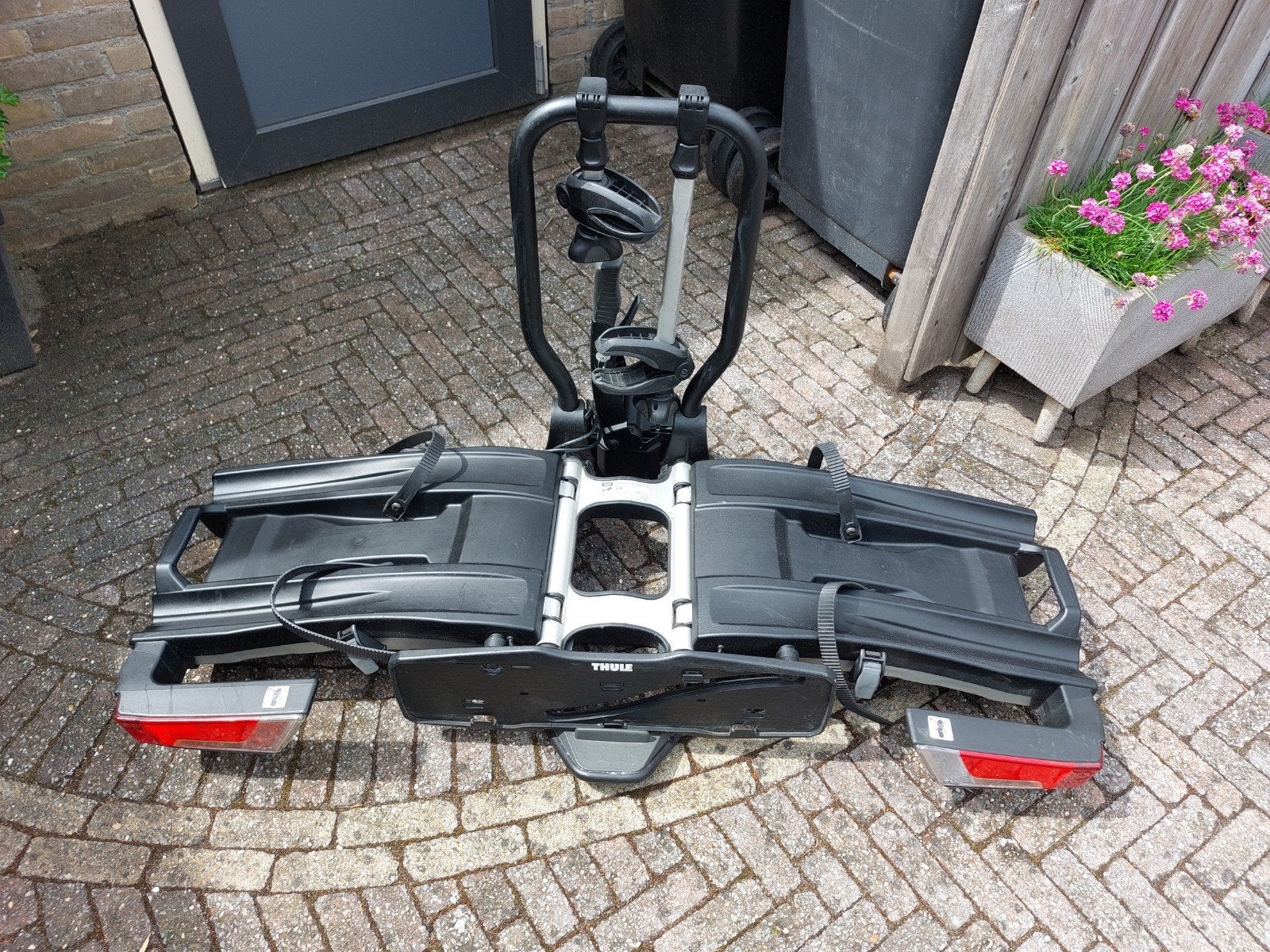 Thule EasyFold XT 2 Fietsendrager 13-polig - Opvouwbaar, Auto diversen, Ophalen of Verzenden