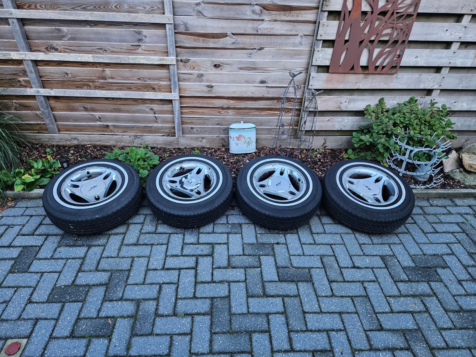 Ford Mustang velgen, Ophalen, 15 inch, Zomerbanden