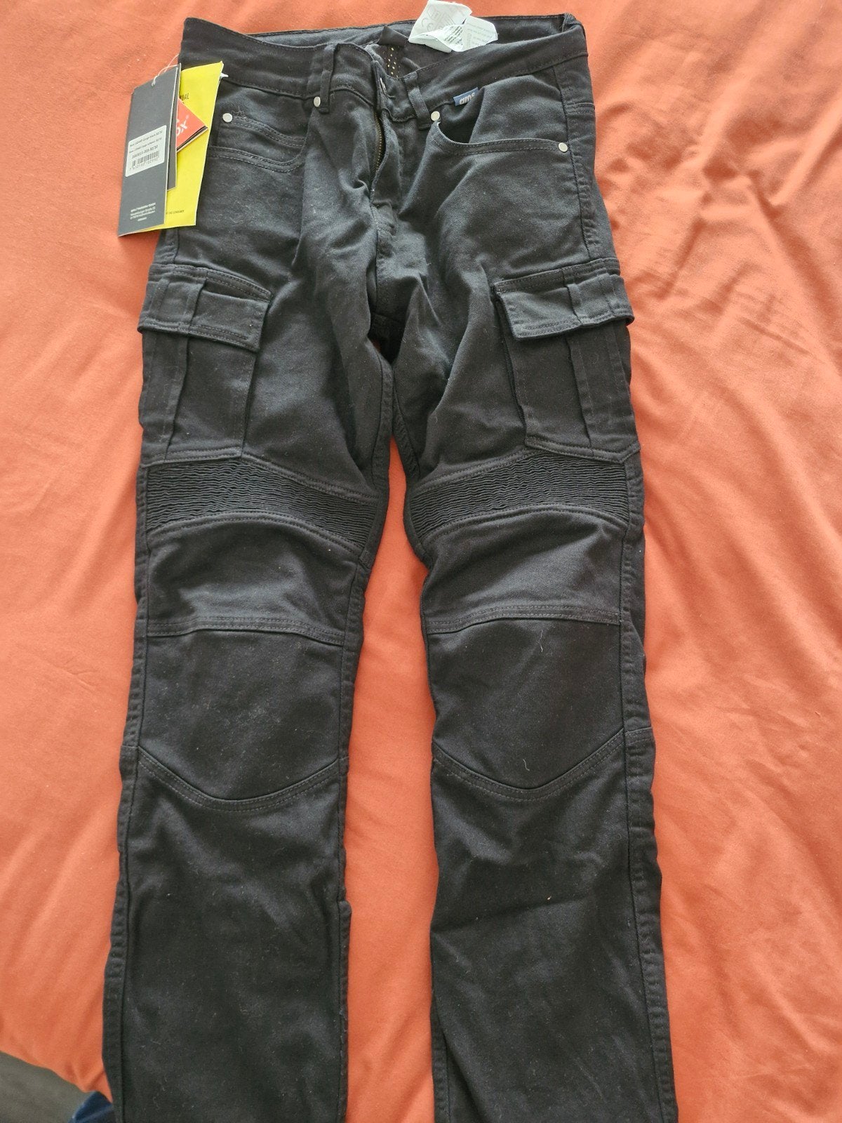 GMS Lizard Cargo Motorbroek Zwart 30/30, Ophalen, Nieuw, Maat 46 (S) of kleiner, GMS