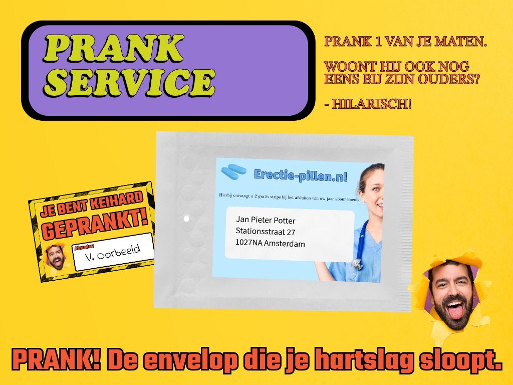 PRANK EEN VRIEND: Viagra | Erectie pillen, Verzenden, Nieuw, Fopartikel