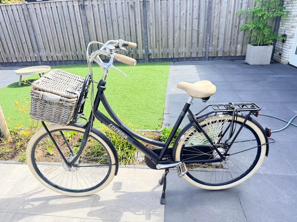 Dames fiets cortina, Fietsen en Brommers, Ophalen, Zo goed als nieuw