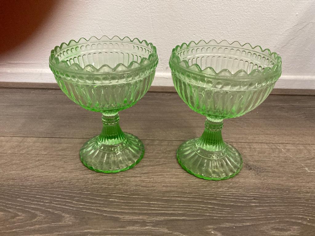 2x iitala Marimekko schaal groot groen, Ophalen, Zo goed als nieuw, Overige stijlen, Schaal of Schalen