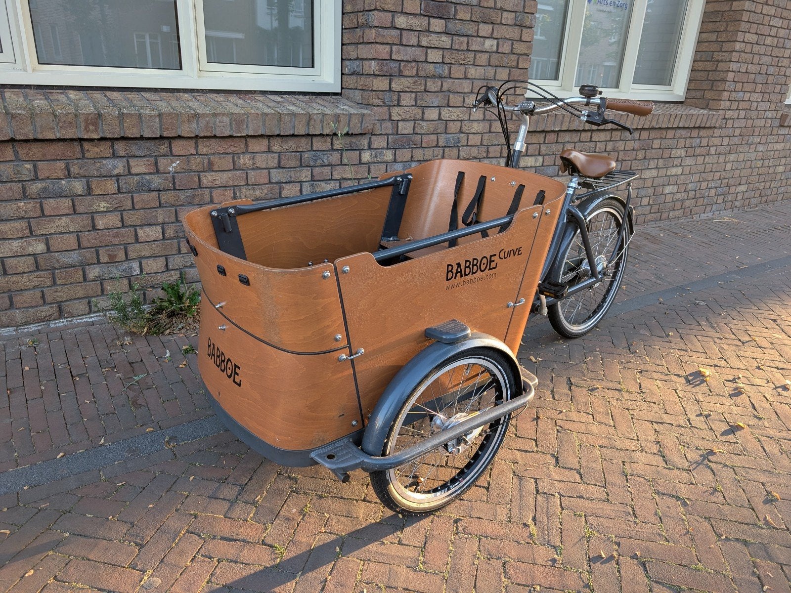 Babboe Curve Bakfiets - Niet Elektrisch, Fietsen en Brommers, Ophalen, Gebruikt, 4 kinderen of meer