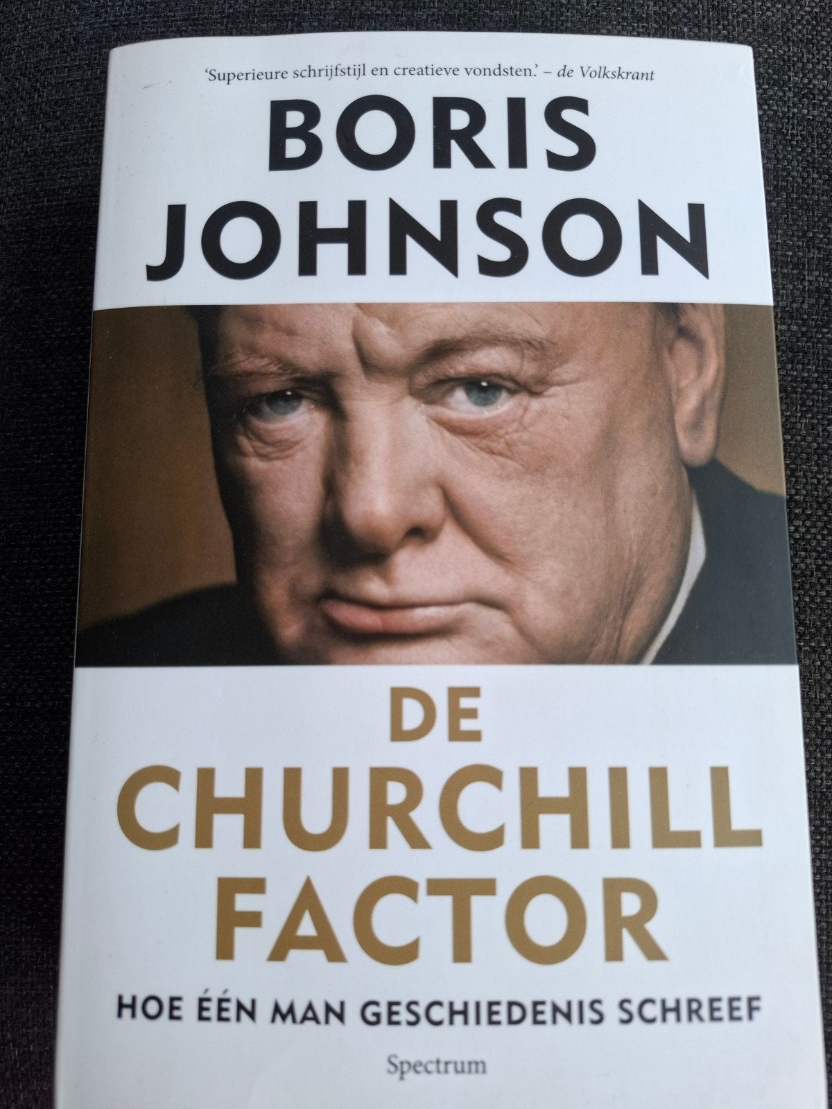 De Churchill Factor - Boris Johnson (Boek), Ophalen of Verzenden, Zo goed als nieuw, Boris Johnson, Politiek